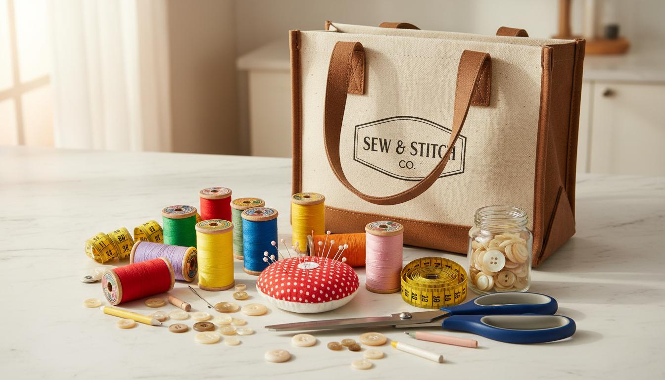 Complete beginner sewing kits